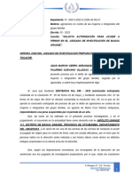Traslado para Firma en Otro Juzgado - Jose Palermo
