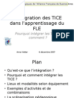 Integration TICE Pleniere