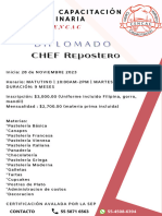 Informes Repostero 28 Noviembre