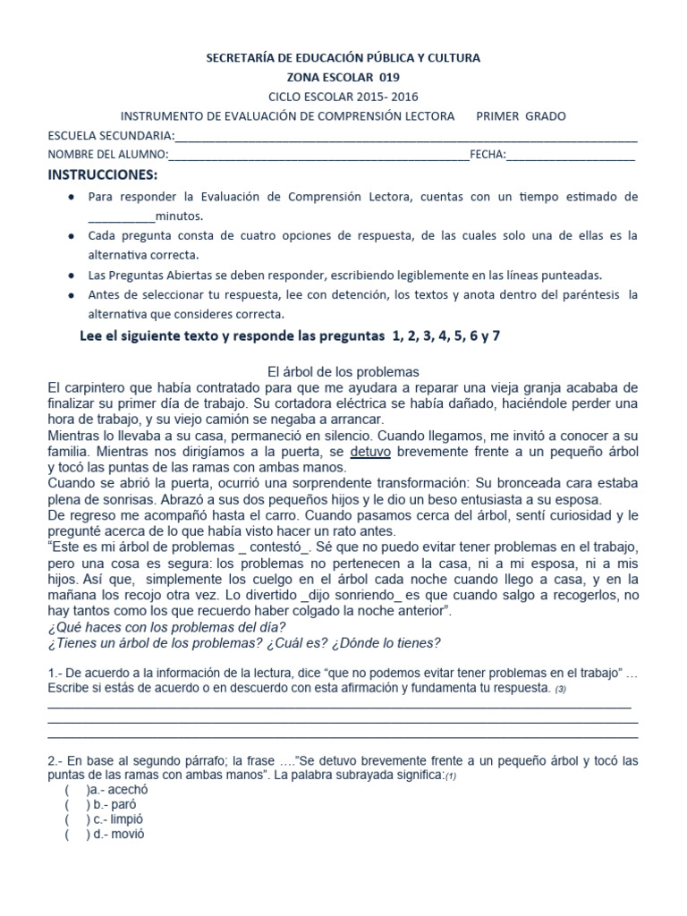 El arbol de los problemas pdf