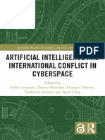 Artificial Intelligence and International Conflict in Cyberspace