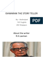 Ishwaran The Story Teller: by - Brahmjeet TGT English JNV Shajapur