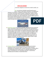 Tipos de Aviones