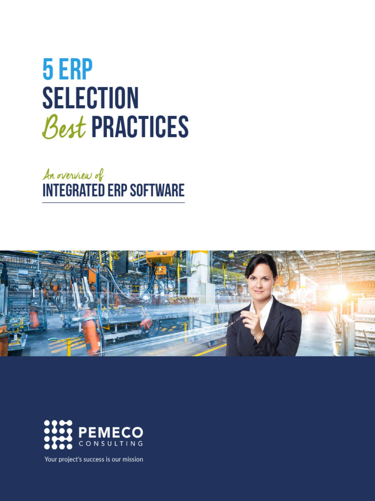 5 ERP Selection Best Practices Guide | PDF | Enterprise Resource