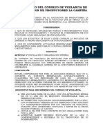 Reglamento Consejo de Vigilancia Actializado