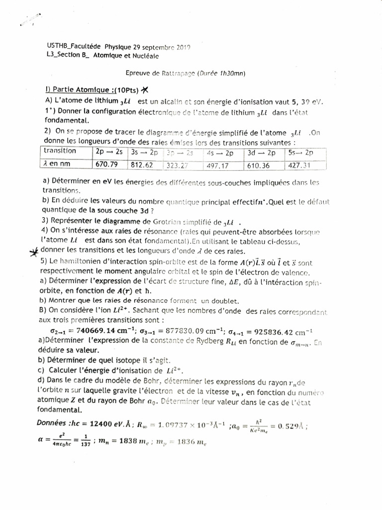Examens Pan 1 | PDF