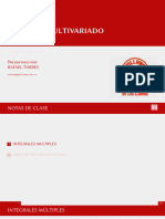 Funciones de Varias Variables Integrales