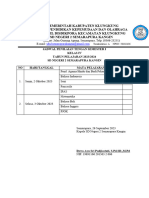 Jadwal PTS Kelas IV