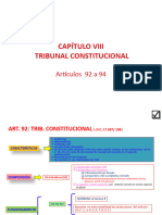 Capítulo Viii Tribunal Constitucional Je Cosena Ffaa BC CGR