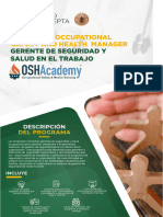 Programa Gerente de Seguridad y Salud Oshacademy