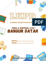 LKPD MATEMATIKA TOPIK BANGUN DATAR PJBL