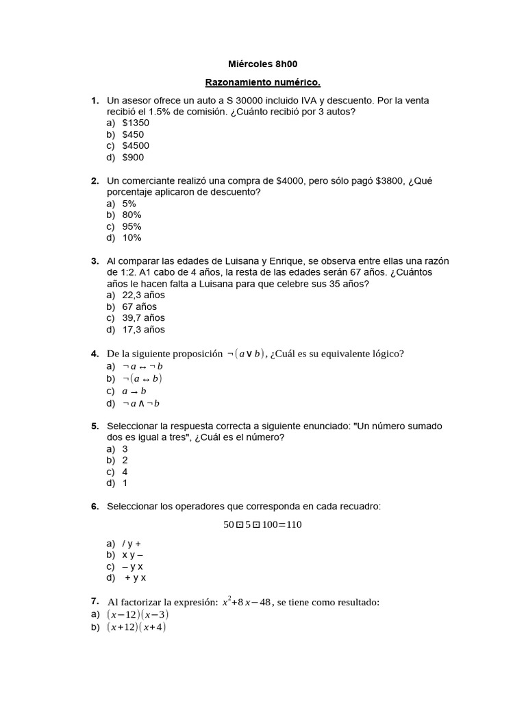 Miércoles 8h00 | PDF