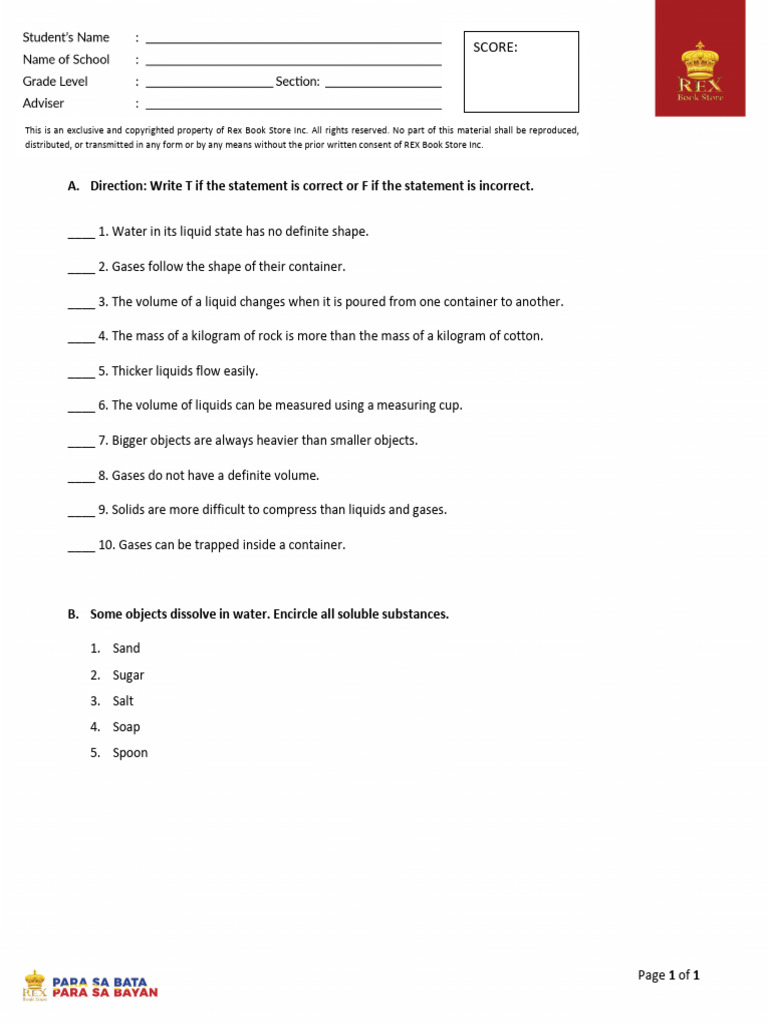 1 Science 3 Q1 Worksheet Branded 1 PDF