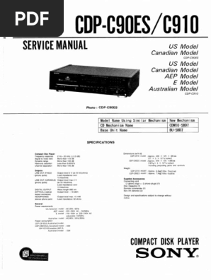 その他 Sony CDP-C910 SONY CDP-C910 COMPACT DISC CD PLAYER CHANGER 10-DISC LOADING