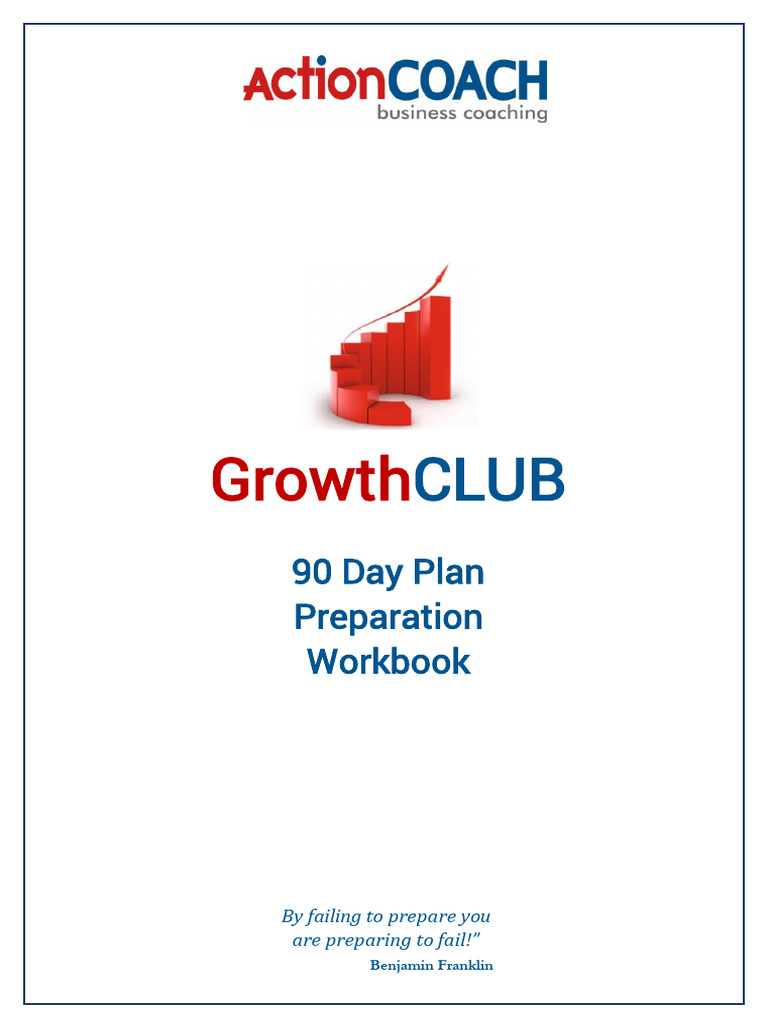 90 Day Planning Workbook-1 | PDF | Sales | Direct Marketing