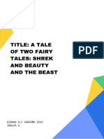 Title A Tale of Two Fairy Tales Shrek and Beauty and The Beast