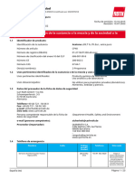 FDS Acetona SDB - CP40 - ES - ES