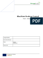 Desktop Central Policy and Blue Print