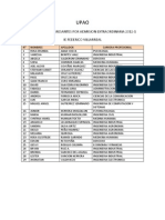 Resultados del Examen Preferencial UPAO 2012