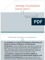 National Strategy of Sanitation (2012-2017)