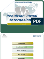 Penulisan Jurnal Internasional