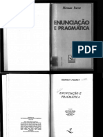 Herman Parret. Enunciação e Pragmática