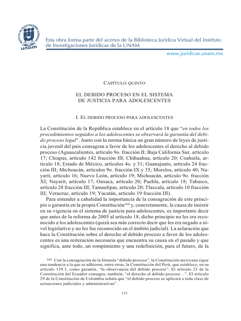 Capitulo Quinto PDF