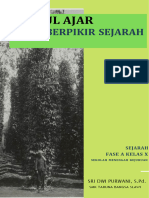 Modul Ajar Sejarah - CARA BERPIKIR SEJARAH - Fase A