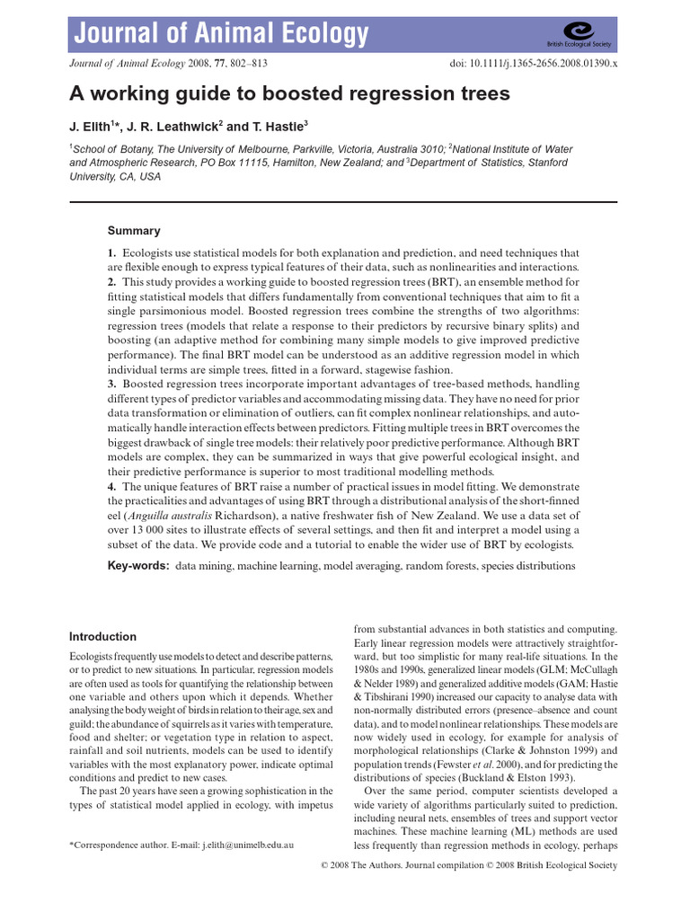 Working Guide To Boosted Regression Trees' | PDF | Machine Learning ...