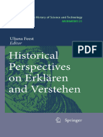 (Archimedes - New Studies in The History and Philosophy of Science and Technology 21) Uljana Feest - Historical Perspectives On Erklären and Verstehen-Springer (2010)
