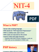 Unit-4 PHP