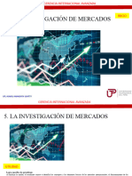 La Investigación de Mercados Internacionales