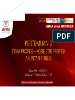 Pertemuan 3 - Kode Etik Profesi Akuntan Publik - Dara-Yaskar