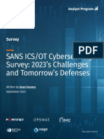 Sans Survey Ics 2023