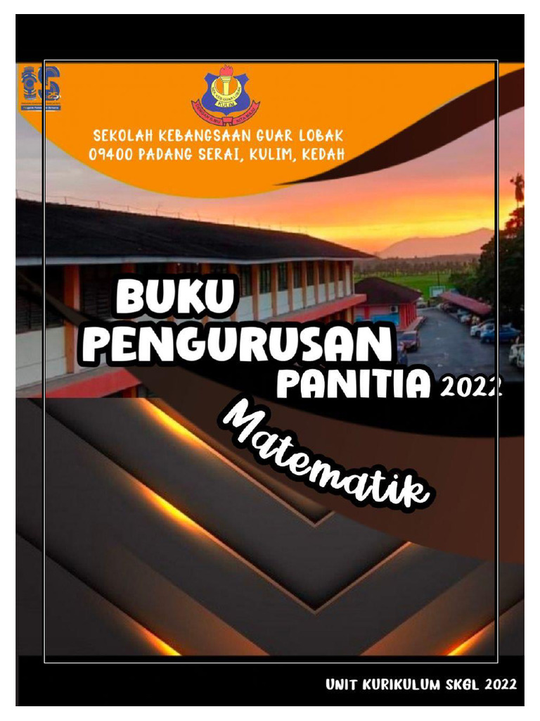 Buku Pengurusan Panitia Matematik 2022 Pdf