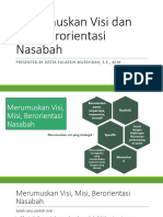 Visi Misi Orientasi Nasabah Dan Kualitas KSP