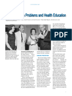 Today's Health Problems and Health Education