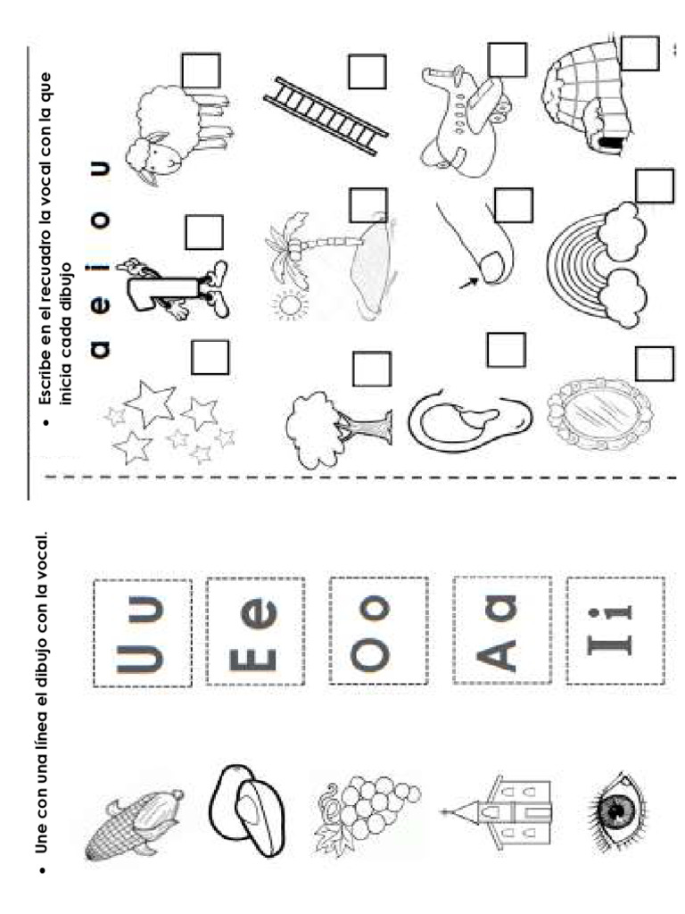 Actividades de Lectura y Escritura Infantil | PDF | Hogar, jardinería y ...