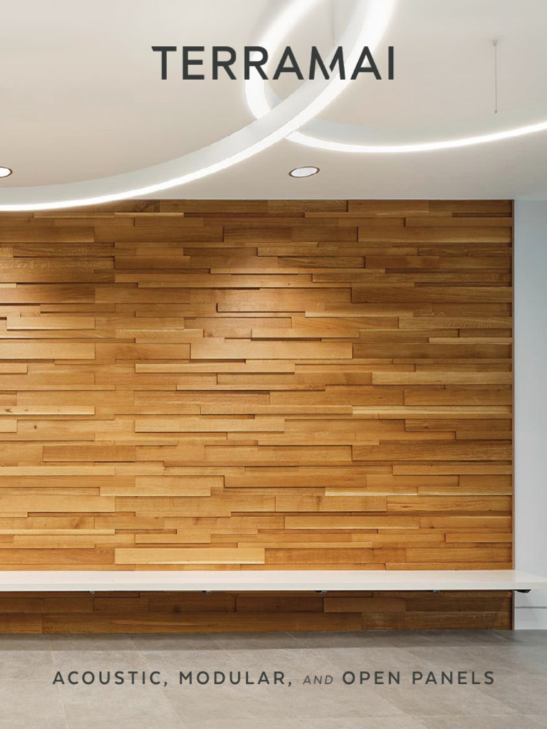 TerraMai Acoustic & Modular Panels Guide | PDF