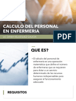 Calculo Del Personal