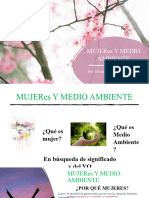 Presentación-Mujer y Medio Ambiente