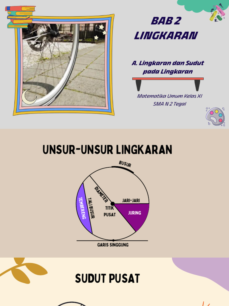 Lingkaran Dan Sudut Pada Lingkaran | PDF