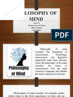 Philosophy of Mind