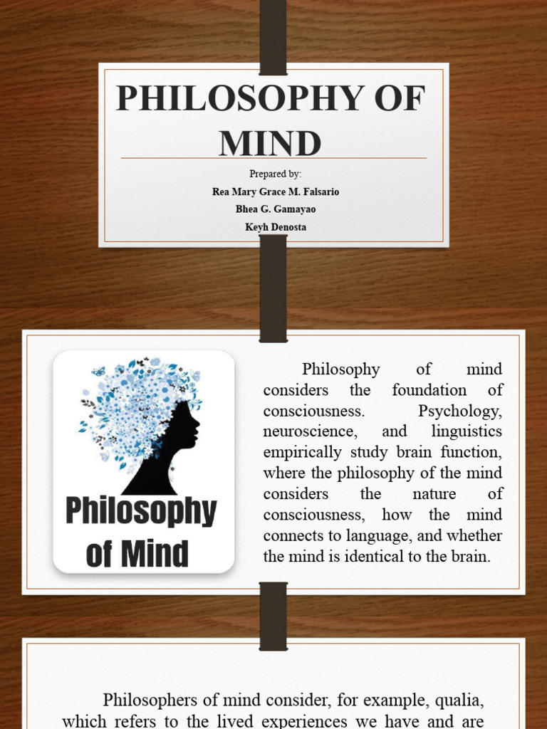 Understanding Philosophy of Mind | PDF