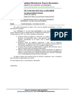 Informe N°040-2021 - Informcion Financiera y Presupuestaria Del I Trimestre Ejercicio 2021