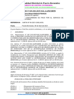 Informe N°029-2021 - Segunda Conformidad de Servicio