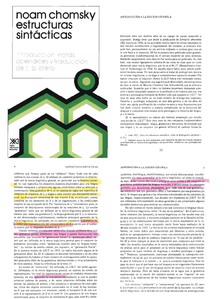 Estructuras Sintácticas (Chomsky, Noam) (ZLibrary) PDF