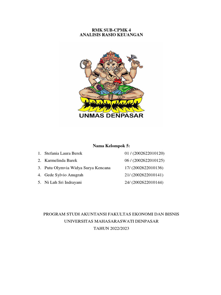 KLP 5 CPMK 4 | PDF | Karier & Perkembangan | Pengelolaan Keuangan & Uang