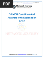 50 MCQ Questioons and Answer With Explanations CCNP