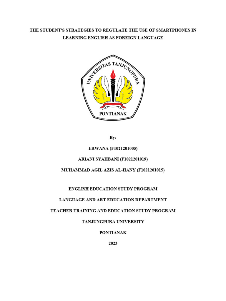Smartphone Strategies for EFL Learning | PDF | Smartphone | Mobile App